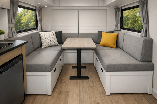 Custom camper van - van, seat