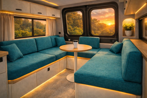 Seat cushions for campervan - cushions,