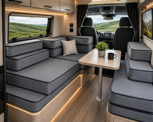 Custom camper van - custom, caravan